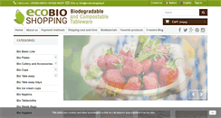Desktop Screenshot of ecobioshopping.it
